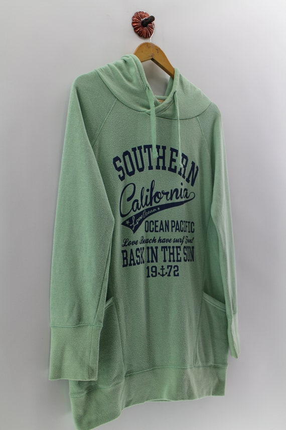 OCÉAN Pacifique Sweatshirt Hoodie moyen Vintage des années années des 90 Op sud de la Californie cavalier plein Sportswear gros Logo pull pull taille M c7f41a OCÉAN Pacifique Sweatshirt Hoodie moyen Vintage des années années des 90 Op sud de la Californie cavalier plein Sportswear gros Logo pull pull taille M c7f41a