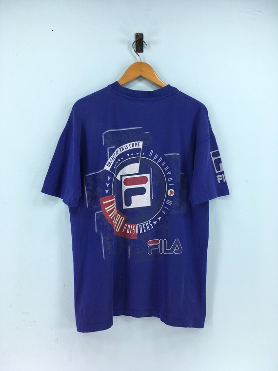 digerir Alianza De tormenta Vintage Fila Sports Tshirt Unisex Medium 90's Fila Italy - Etsy España