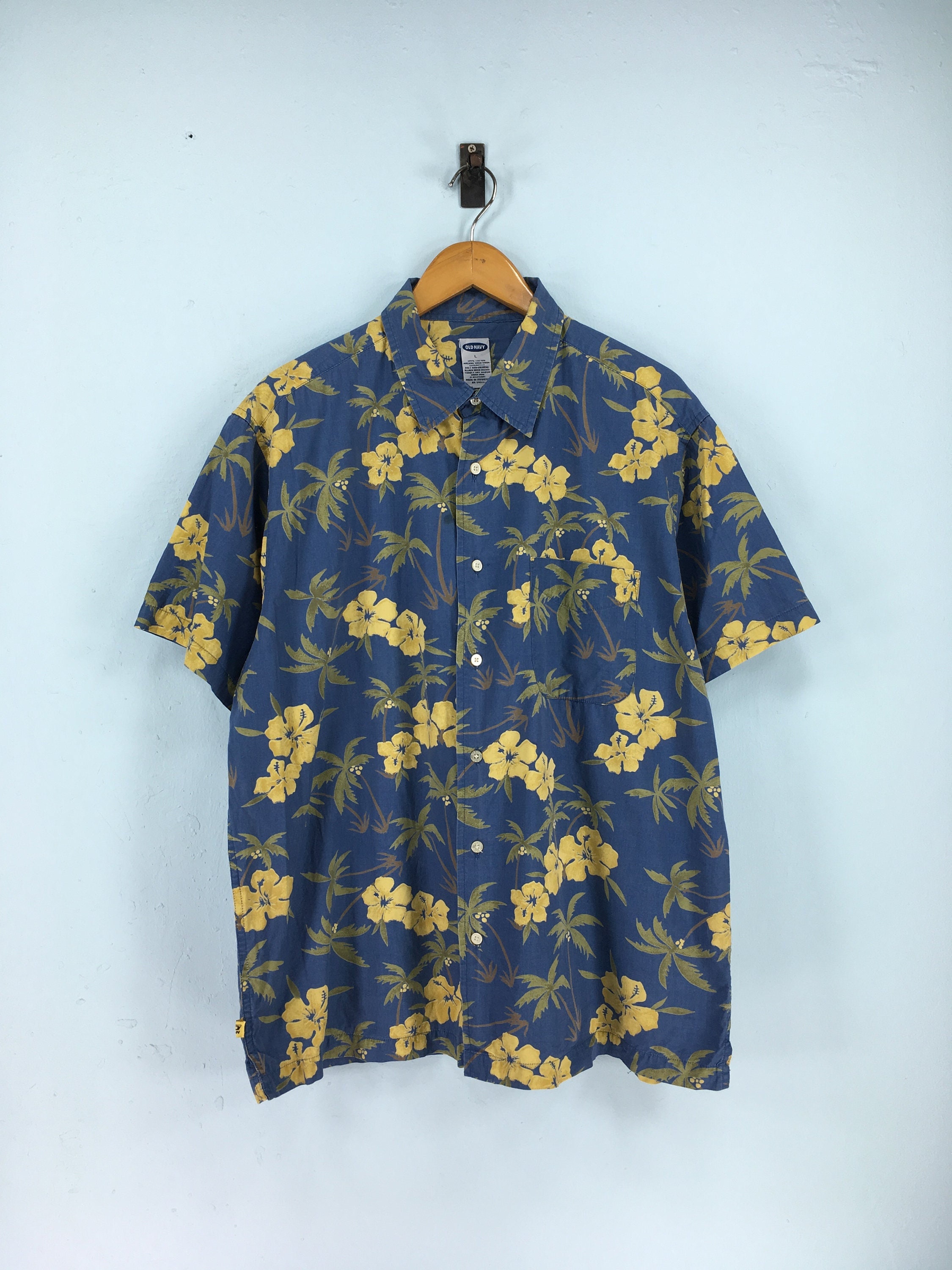 old navy hawaiian shirt