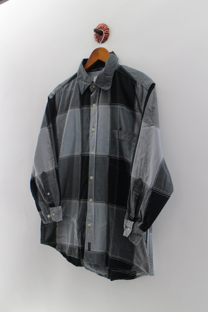 converse button down shirt mens