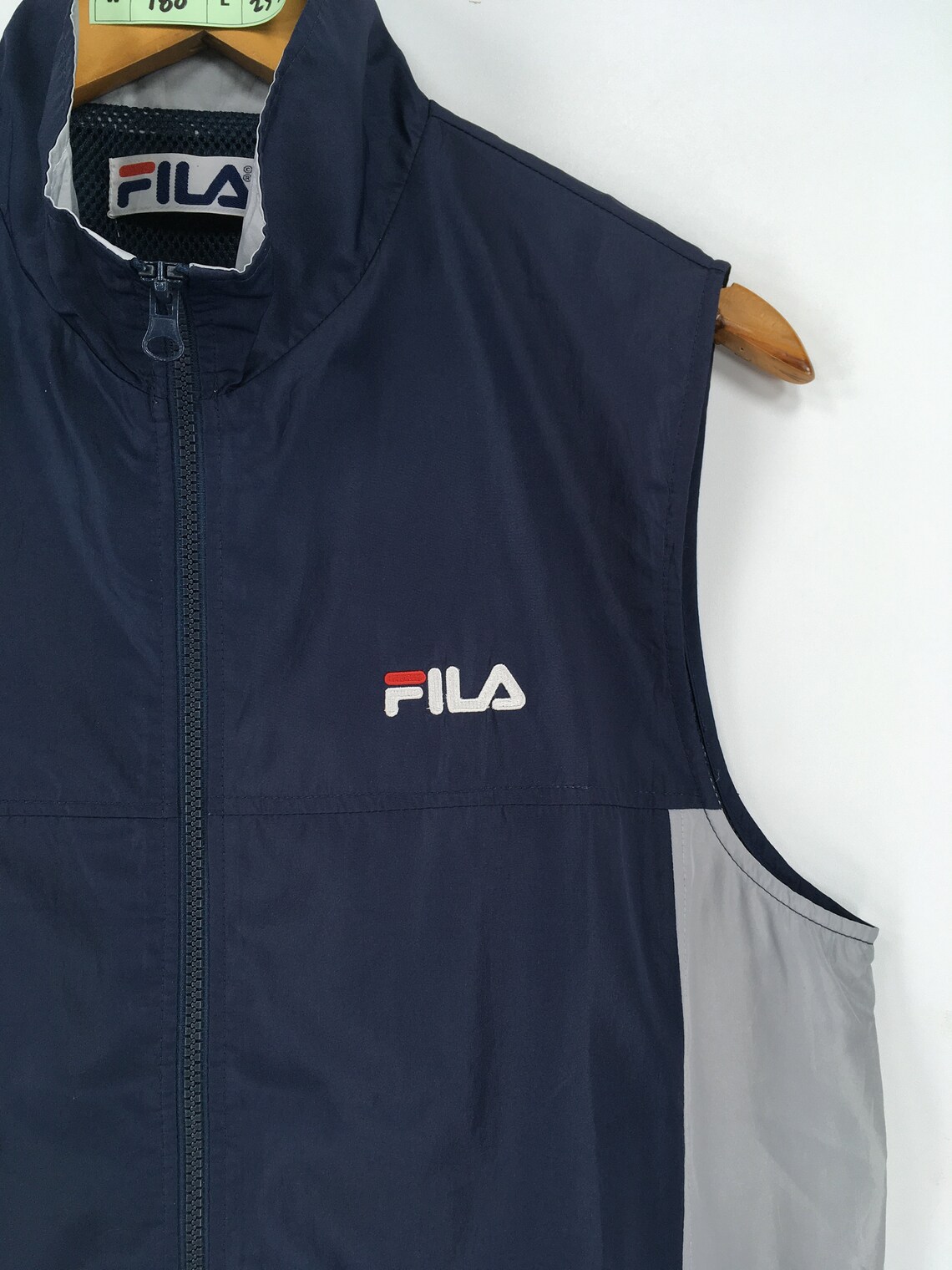 Vintage 90's FILA Vest Jacket Unisex Medium Fila Spell Out - Etsy UK