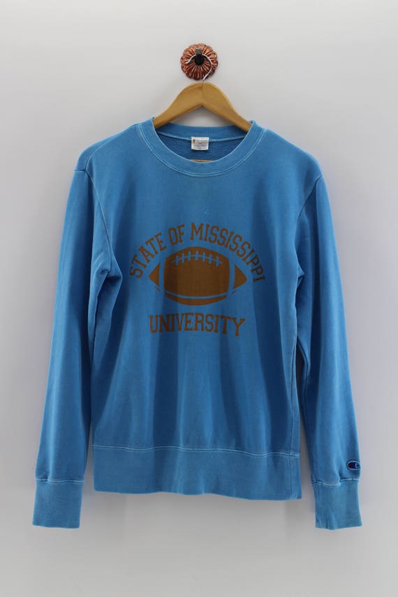 light blue champion jumper