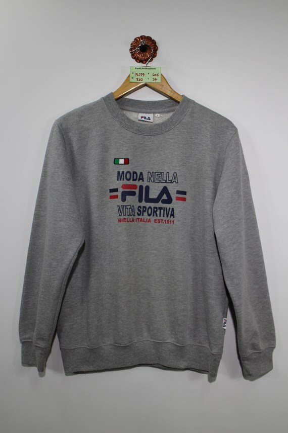 fila crew neck jumper