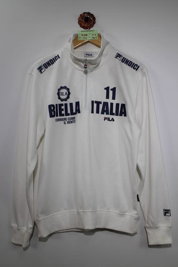 white fila jumper