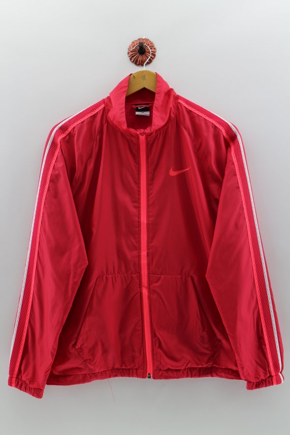 maroon nike windbreaker womens