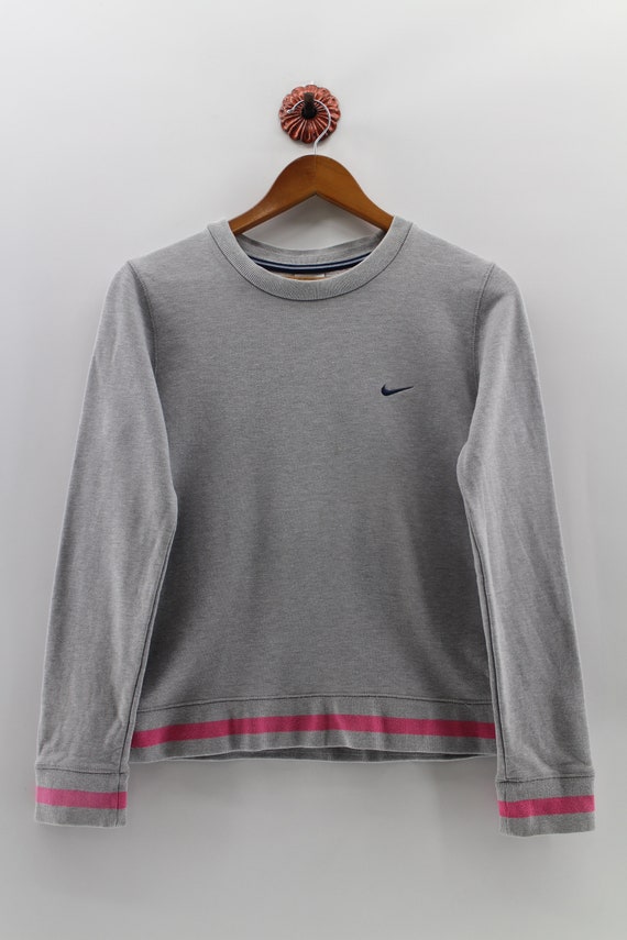 nike jumper womens grey