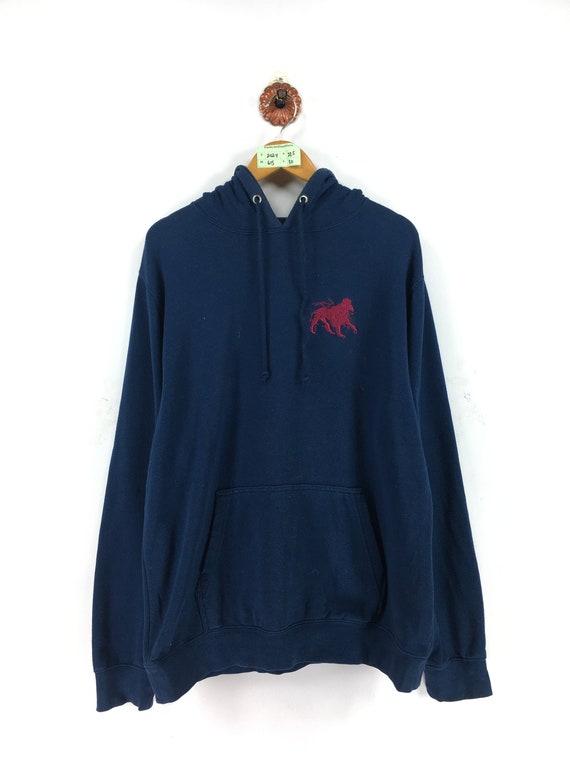 Vintage STUSSY Pullover Hoodie Sweater Unisex Larg