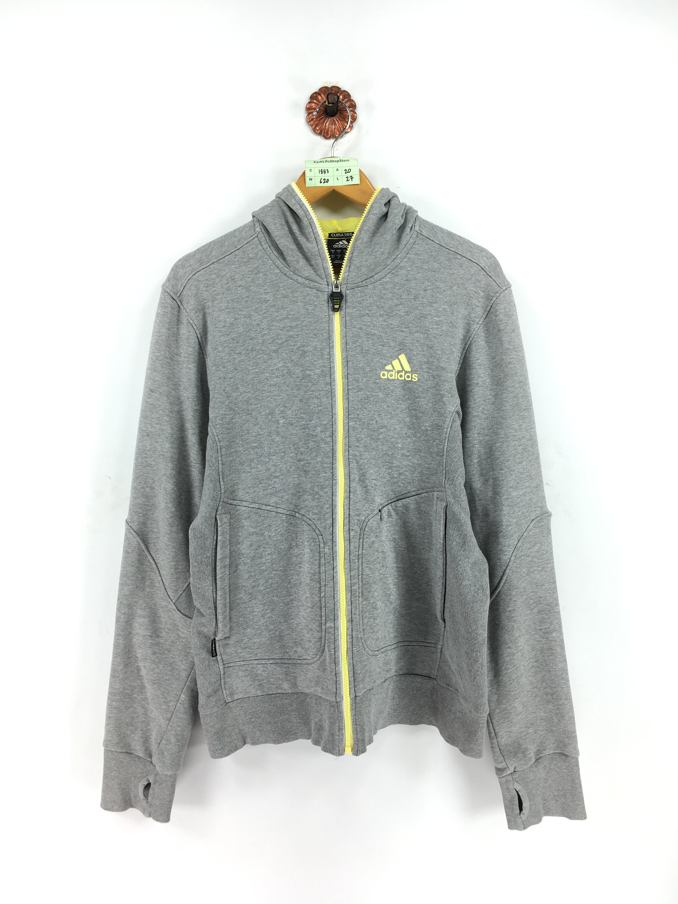 addidas zipper hoodie