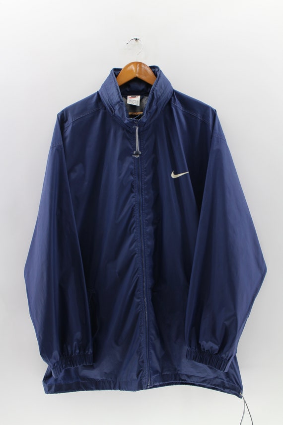 NIKE Jacket Windbreaker XLarge Nike Jacket Full Zipper Vintage | Etsy