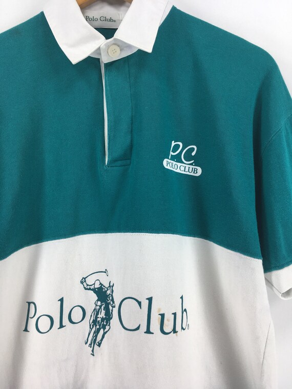Vintage POLO CLUB Polos Rugby Shirt Men 