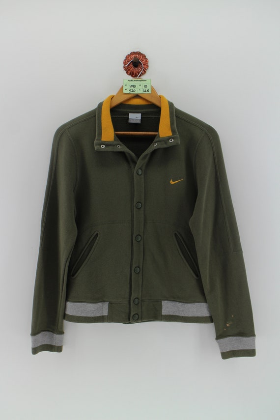 army green nike jacket