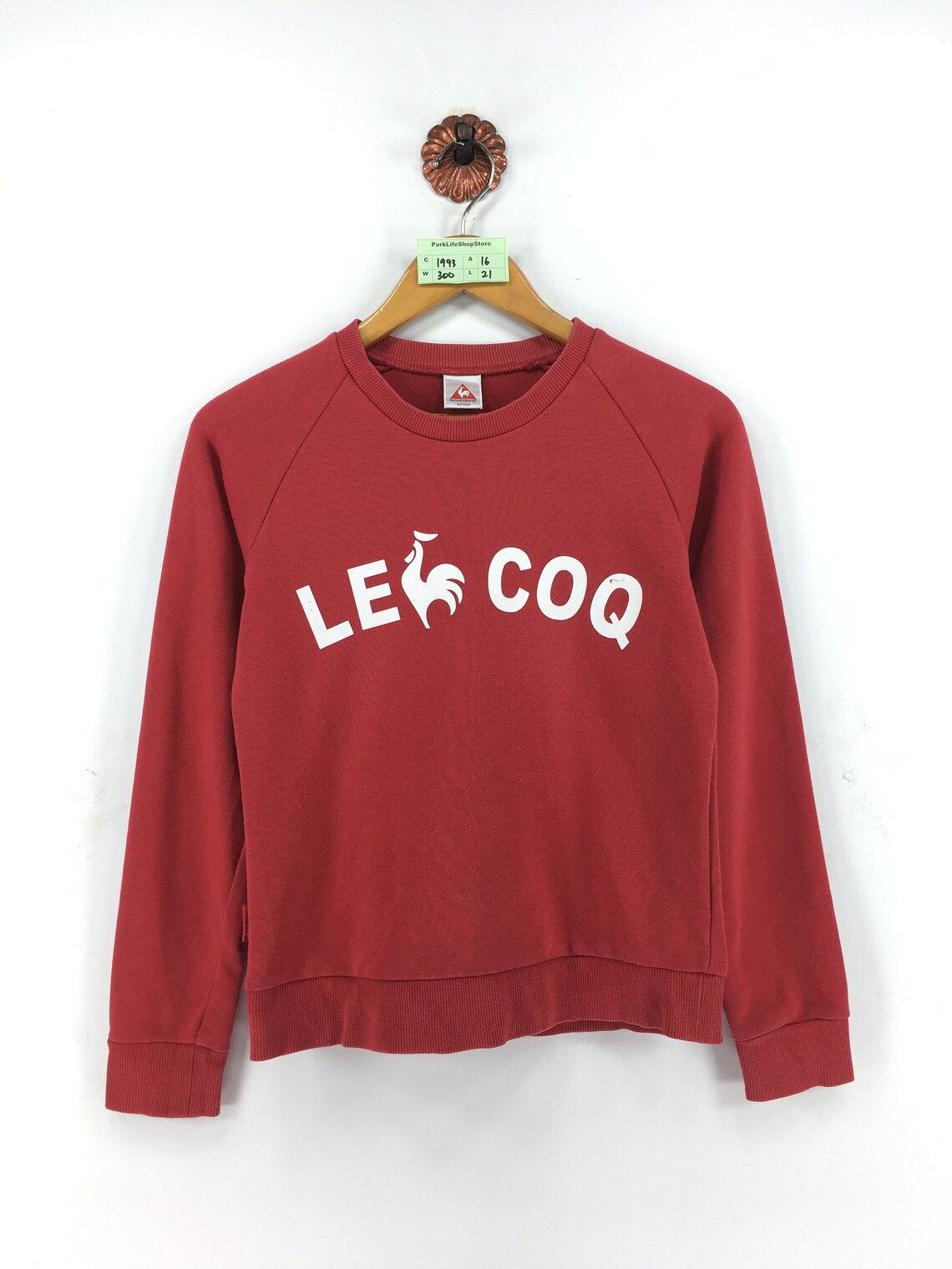Vintage LE COQ SPORTIF Jumper Sweatshirt Women Medium Lecoq | Etsy