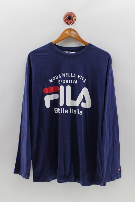 fila long sleeve t shirt women's