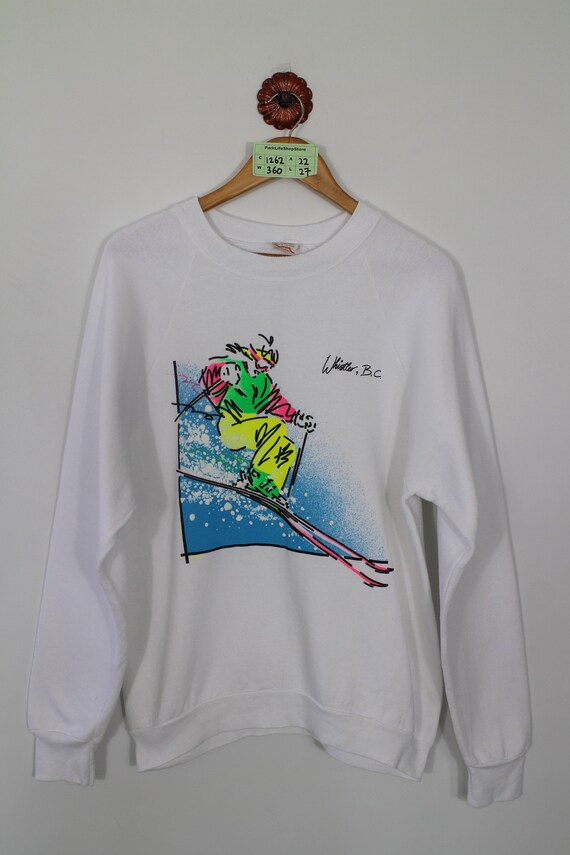 fruit of the loom white jumper