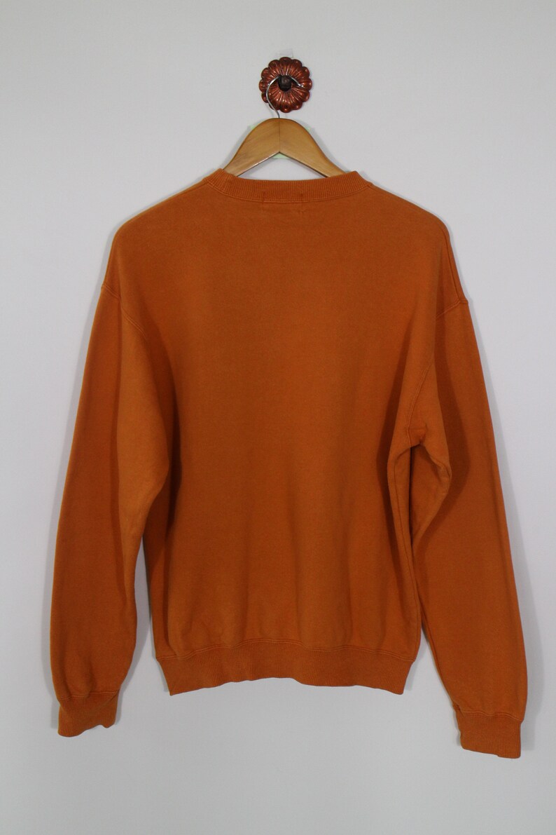 HIROKO KOSHINO Homme Medium Sweatshirt Jumper Pullover Japan 90s Vintage Hirokko Koshino Sweater Light Orange Unisex Size M