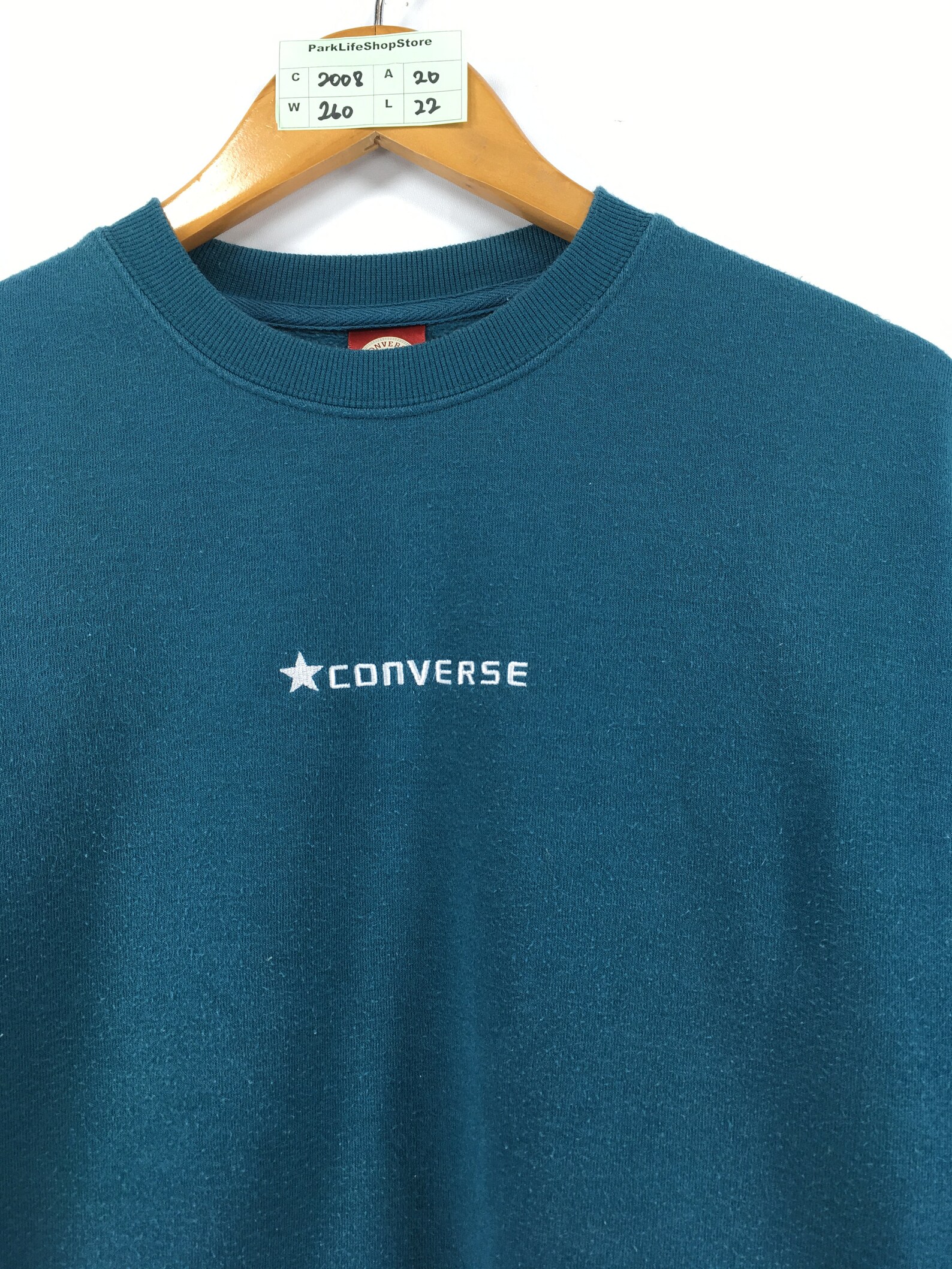 Vintage CONVERSE All Star Pullover Sweatshirt Unisex Medium | Etsy