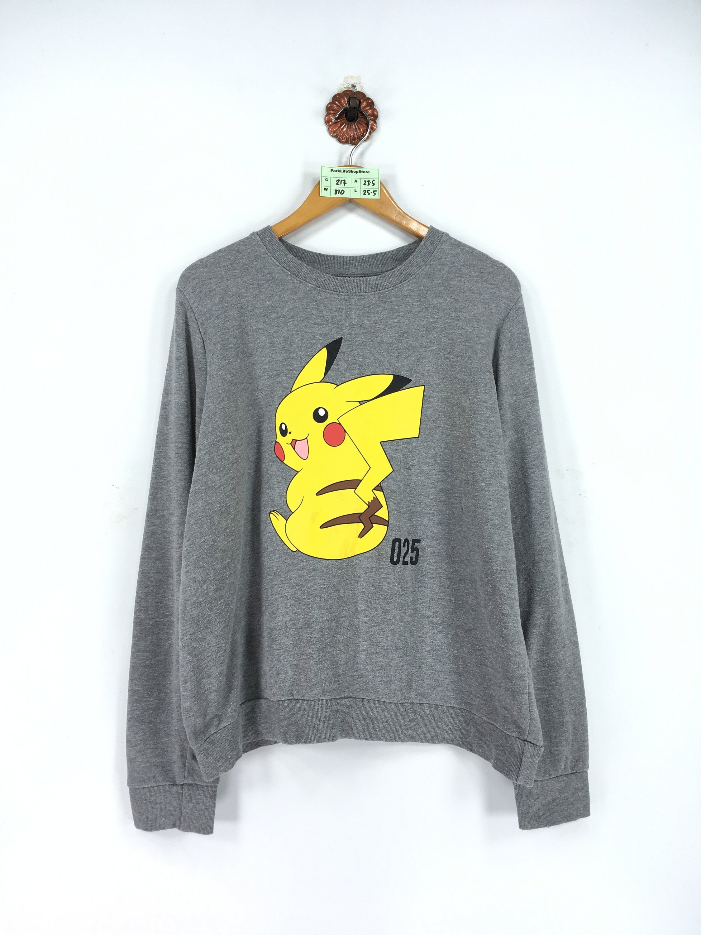 Pikachu Pokemon Pullover Sweatshirt Women Xlarge Vintage - Etsy UK