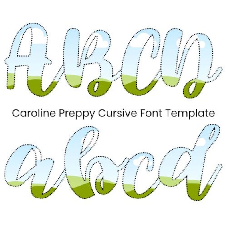 Fillable PNG Alpha Font - Etsy
