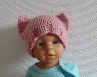 baby cat ears hat