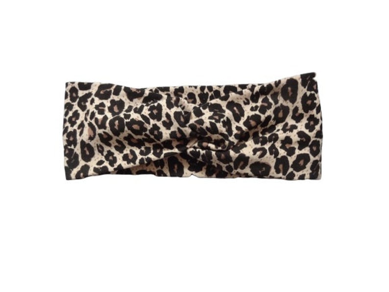 stretchy headband turban twist headband fashion turban shower gift Head Wraps Leopard twist turban headband toddler turban headbands