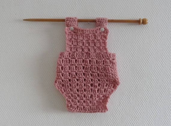 Dentelle Barboteuse Photo Prop Combi Short Crochet Barboteuse Etsy