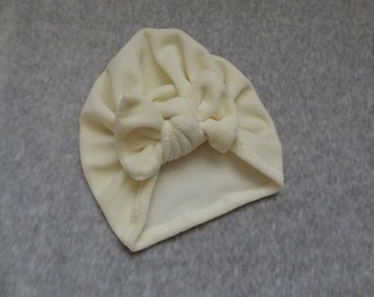 Turbante de terciopelo para bebé: regalo elástico para niña recién nacida