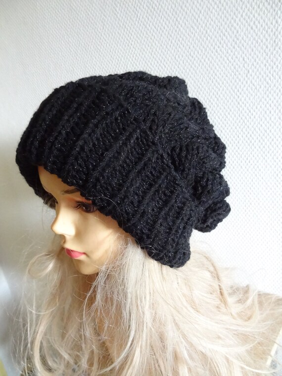 Big slouchy beanie hats sale