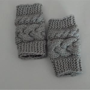 Hand Knit cable Leg Warmers Baby Leg Warmers, Newborn Leg Warmers, Girl Leggings, Child Leg Warmers / Baby shower gift toddler legwarmers