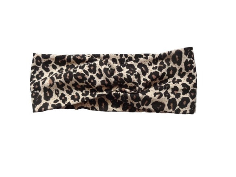 stretchy headband turban twist headband fashion turban shower gift Head Wraps Leopard twist turban headband toddler turban headbands