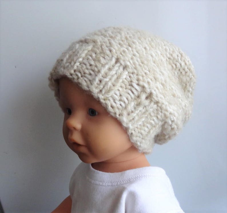 Baby winter hat Photo Prop Hat Newborn Hipster Hat Etsy