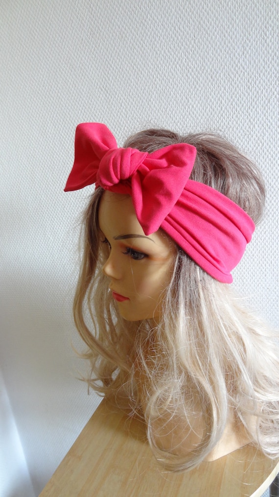 Women Bow Headband, Cotton Headband, Turban Headband, Ladies  display picture 2