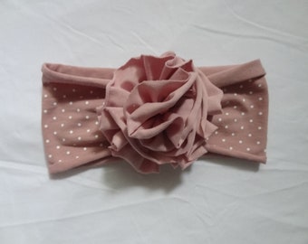 Girls Baby Cotton Bow Hairband Stretch Turban Knot Head Wrap for Kids Pip UK 
