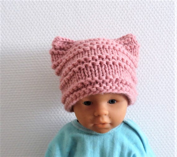 Bonnet chat bébé shop