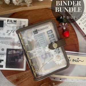 A7 Budget Binder Bundle - Cash Envelope - Budget system - Budget - Cash Stuffing - Wallet - Aesthetic Binder - Planner - Custom Envelope