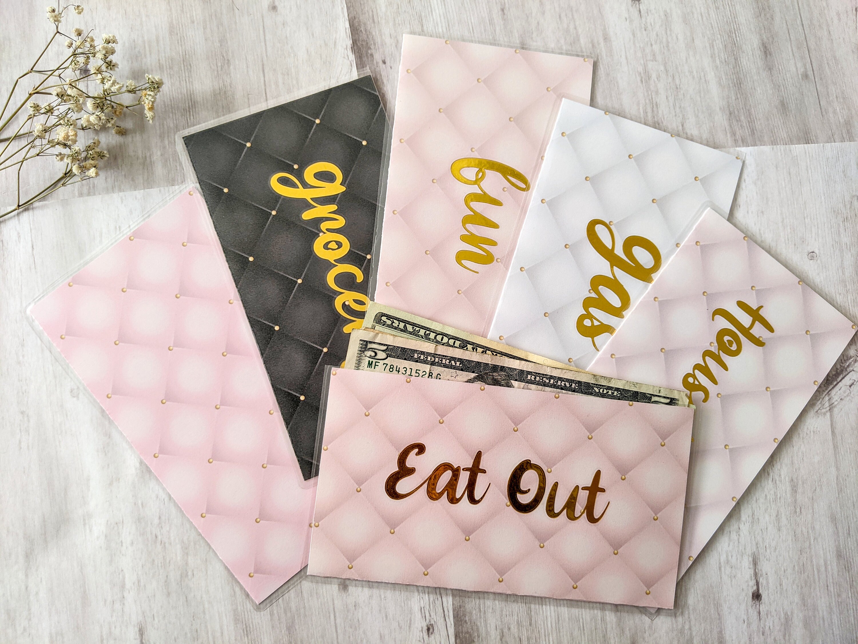 Large Horizontal Custom Gold Foil Vinyl Labels Laminated Etsy