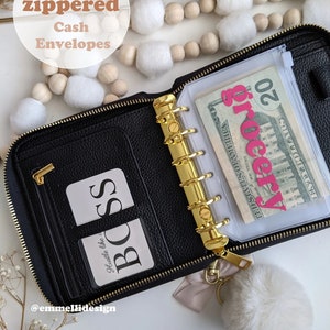 Custom A7 Mini Budget Envelopes ONLY, Budget Binder Envelopes, Vinyl, Budget System, Cash Envelope, Cash Stuffing, Savings Challenge