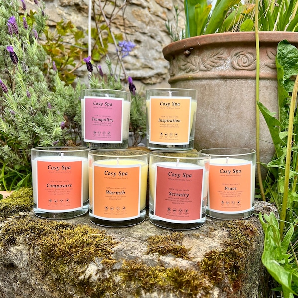 Large Cosy Spa Exclusive Essential Oil Blend Candles