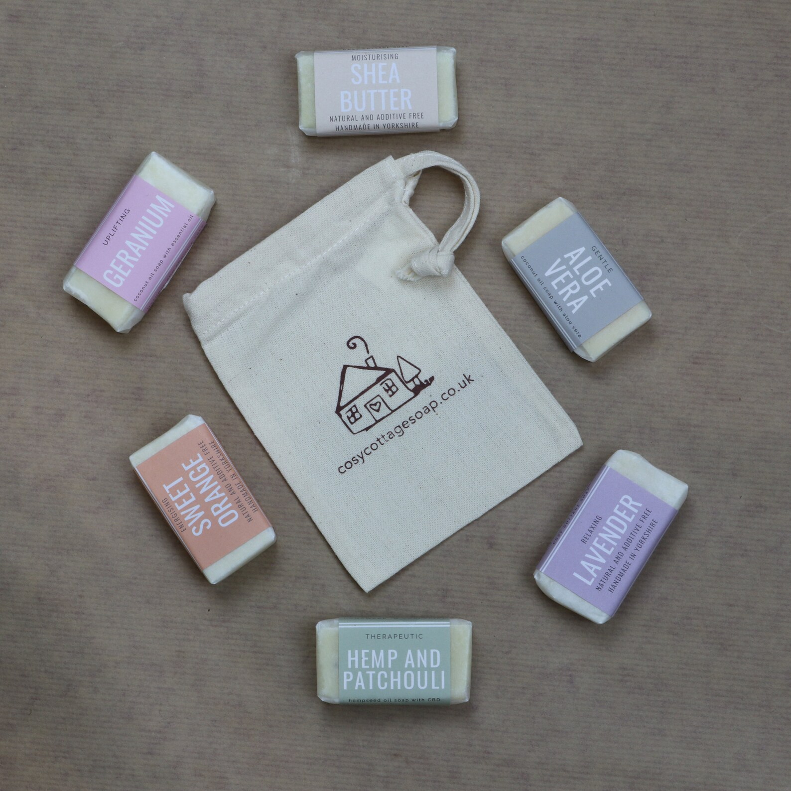 Mini Soap Bars Handmade Soaps UK Set of 6 Essential Oil Etsy UK