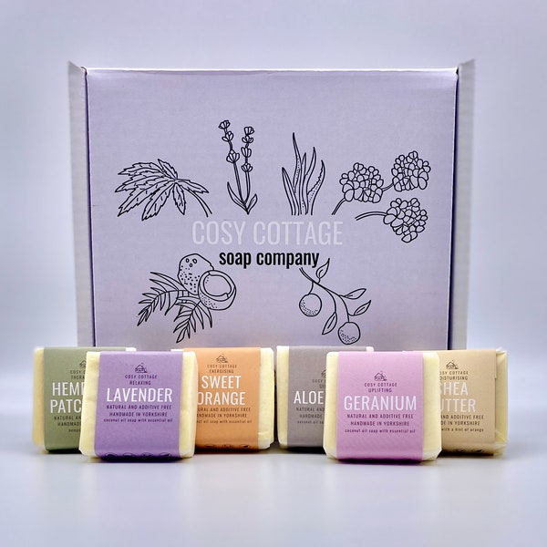 Natural Handmade Soap Selection Box