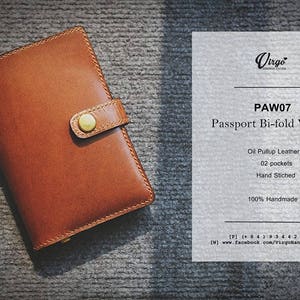 Funda de pasaporte minimalista / Pasaporte personalizado vintage de cuero de grano completo hecho a mano / Regalo para él / Regalo de cumpleaños de aniversario para ella