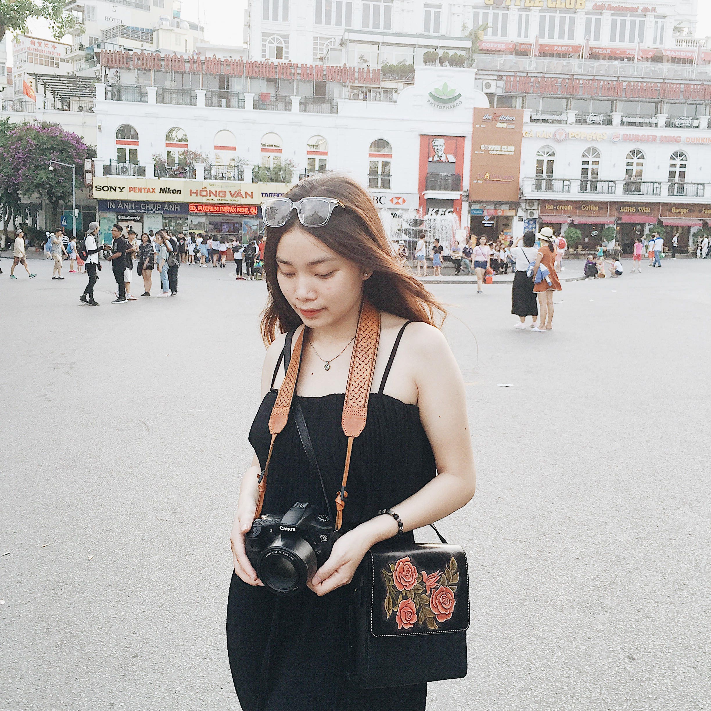 Clear Tooled Cross body main image 1