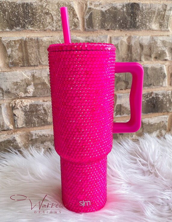 HOT PINK SWIRL Tumbler Boot -fits 20-40oz