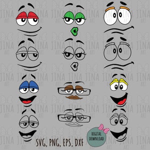 mm Face svg ornaments/M and M Face Svg/ M and M Svg/ Ornament svg/ Layer svg/ M&M Face Set SVG