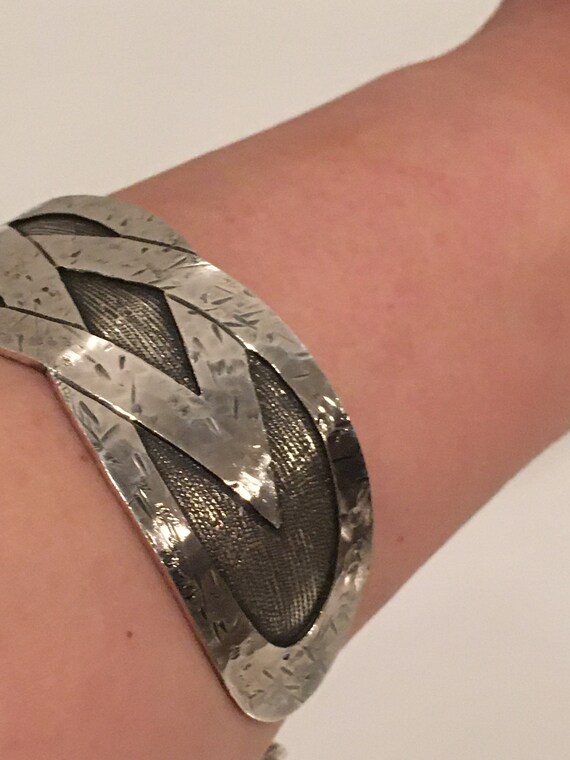 Pulsera Con Cordón Ajustable Gris En Contraste avísame.. Plata esterlina Joyas