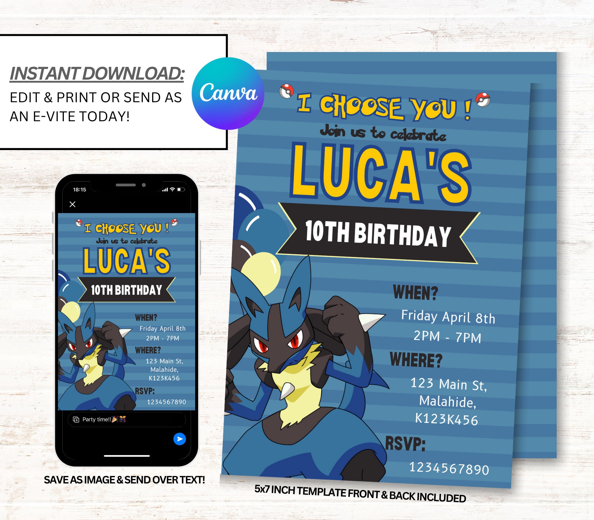 PDF]Un anniversaire Pokémon: les invitations, la déco, et le