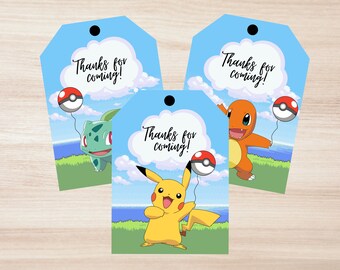 Pokemon christmas tags Clearance