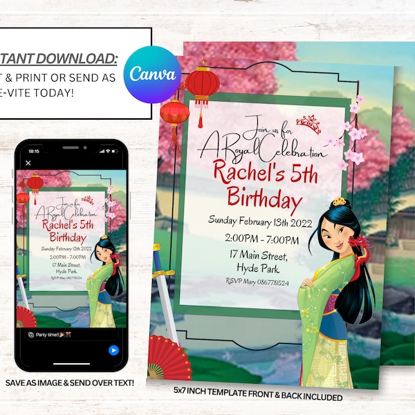 Mulan - Etsy