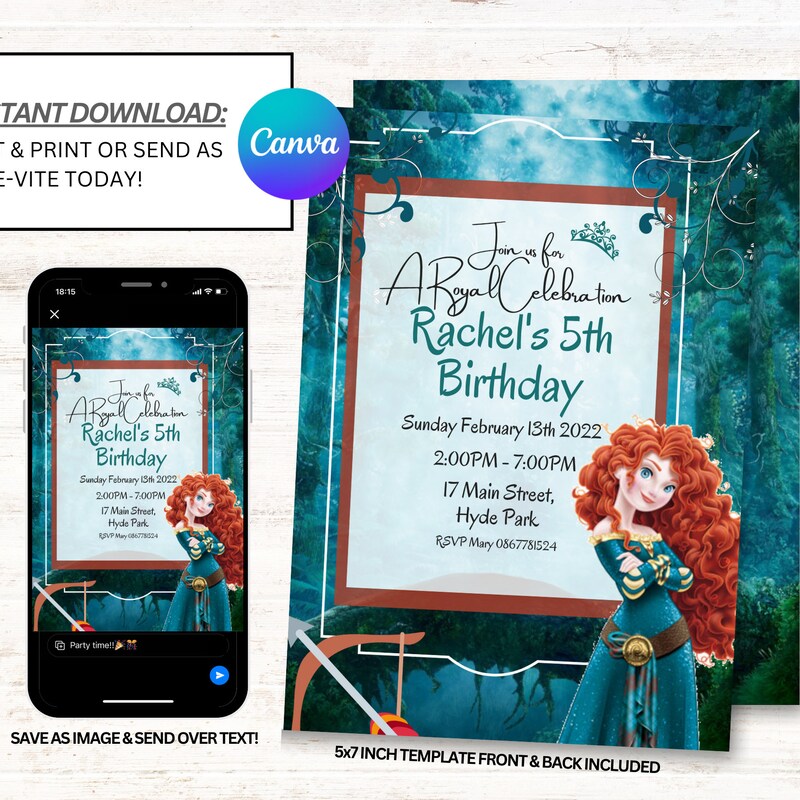 Brave Invitation - Etsy Australia