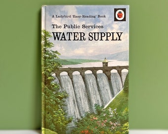 The Public Services - Water Versorgung Ladybird Buchreihe 606E von I & J Havenhand, Illustrationen von John Berry 1969, Ausgabe Anfang der 70er Jahre