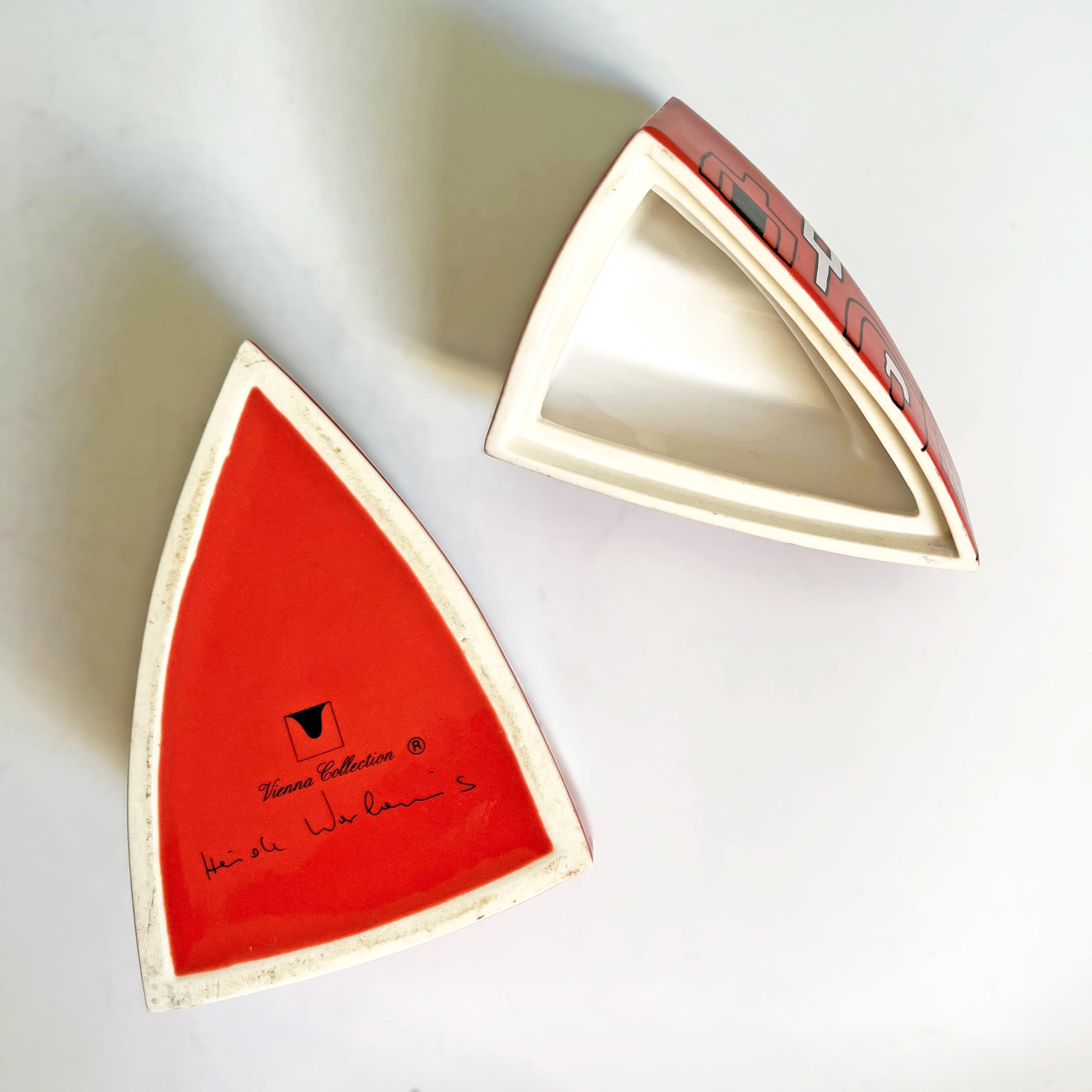ハイデ ワラミス ポストモダン 80's Heidi Warlamis 花瓶 Heide Warlamis Vienna Collection Box: Post Modern Memphis Design